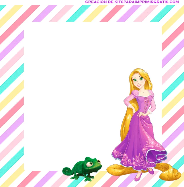 Kit de Rapunzel para imprimir gratis – Kits para imprimir gratis