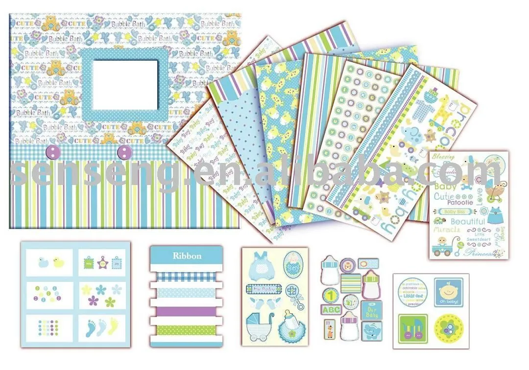 kit scrapbooking del álbum----bebé - spanish.alibaba.com