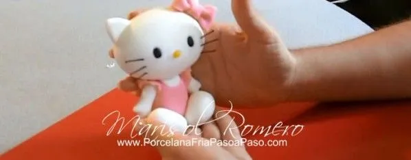 Kitty en porcelana fria paso a paso - Imagui
