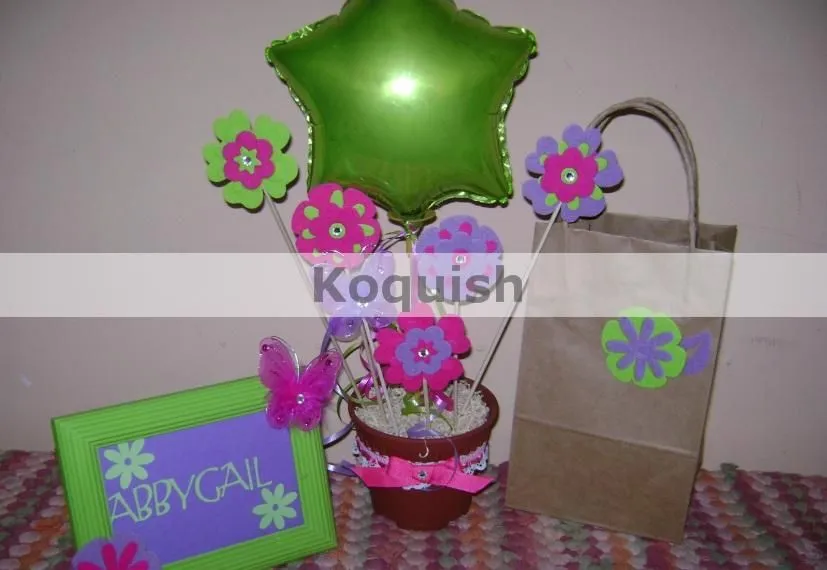 Koquish: 3.Centros de Mesa para Baby Shower