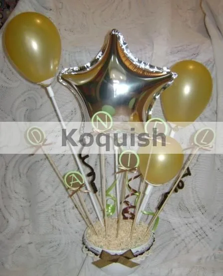 Koquish: 3.Centros de Mesa para Baby Shower