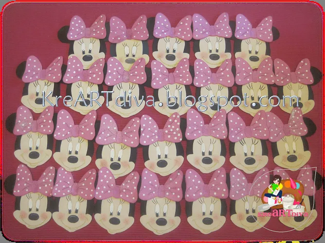 KreARTdiva: BOLSITAS DULCERO MINNIE MOUSE