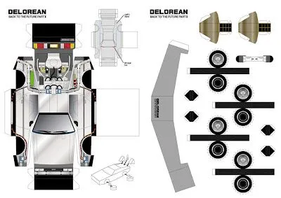 Kryptonian Warrior: Make Your Own Papercraft Back To The Future II ...