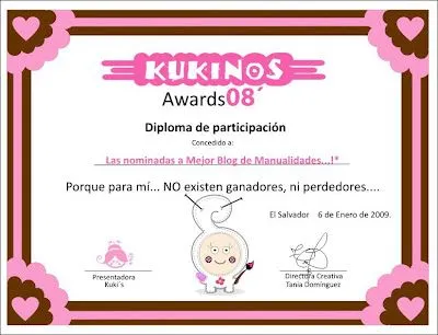 Honey Ideas: KUKINOS awards 08