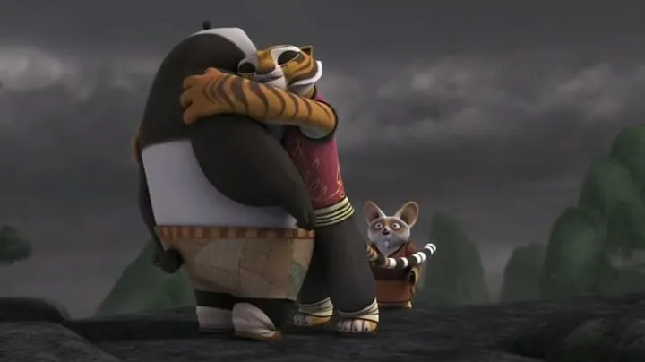 Imagen - Tigresa y Po.jpg - Kung Fu Panda Wiki