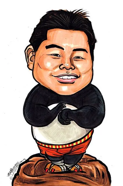 Kungfu Panda theme caricature | Flickr - Photo Sharing!