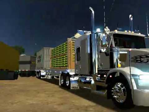 mi nueva kw t800 2009 y trailer romarco - YouTube