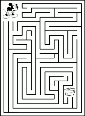 Laberintos para Colorear | Laminas para Colorear | Coloring Pages