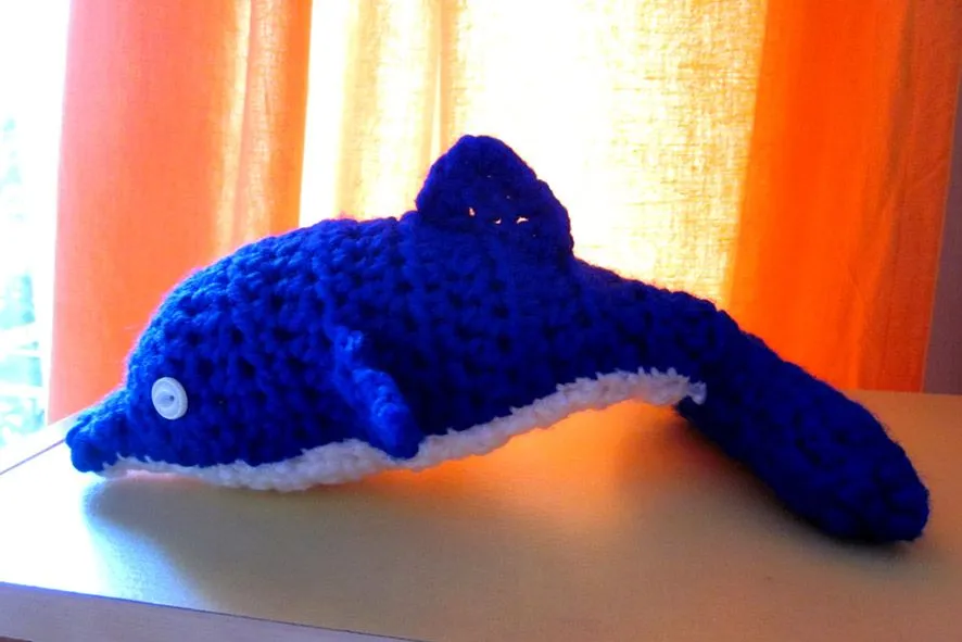 El laboratorio manual de Clementina: Amigurumi Delfin - Viaje en barco