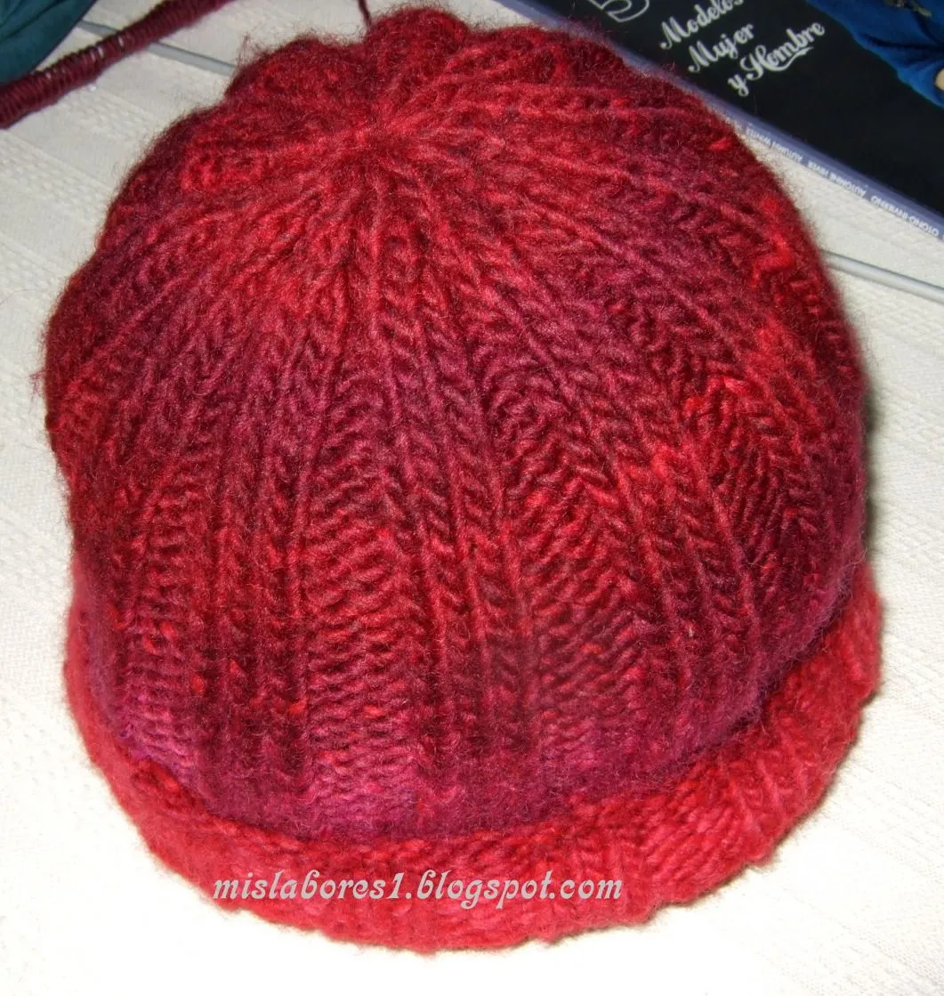 MIS LABORES: GORRO PARA HOMBRE