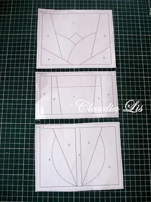 Labores de Lis: ♥ Tutorial Quilt Tulipán 3 D