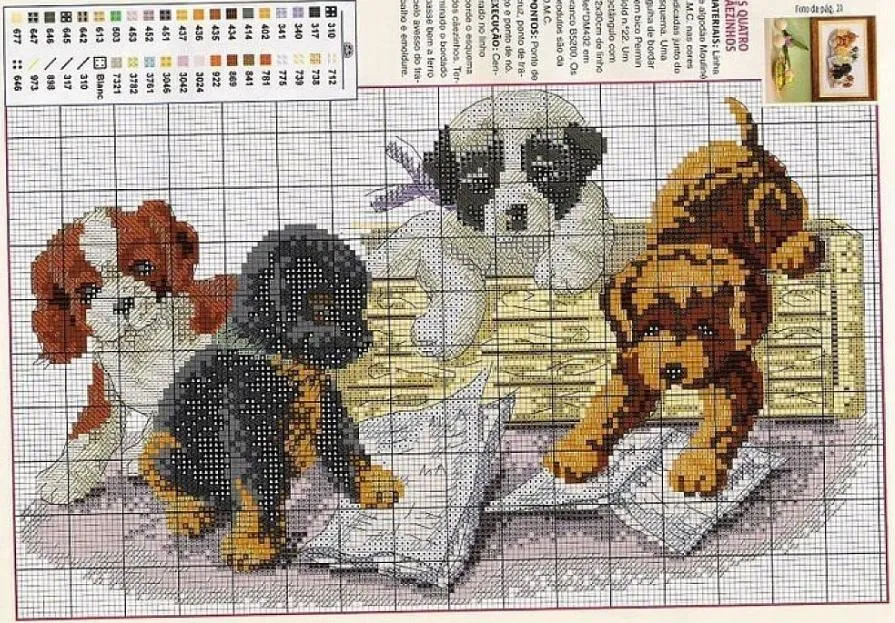 Animales en punto de cruz patrones gratis - Imagui