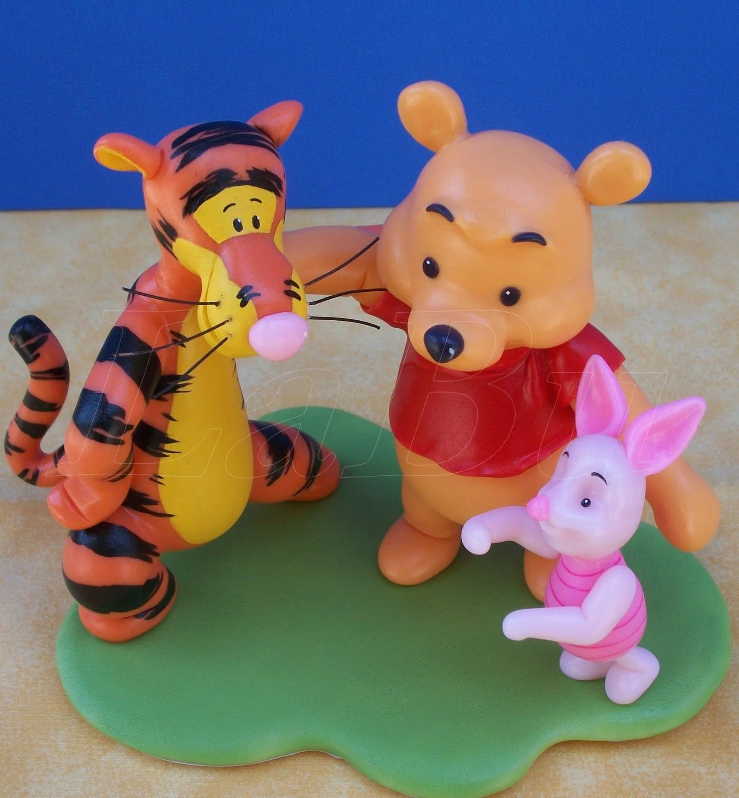 LaBu: Winnie de Pooh, Tigger y Piglet