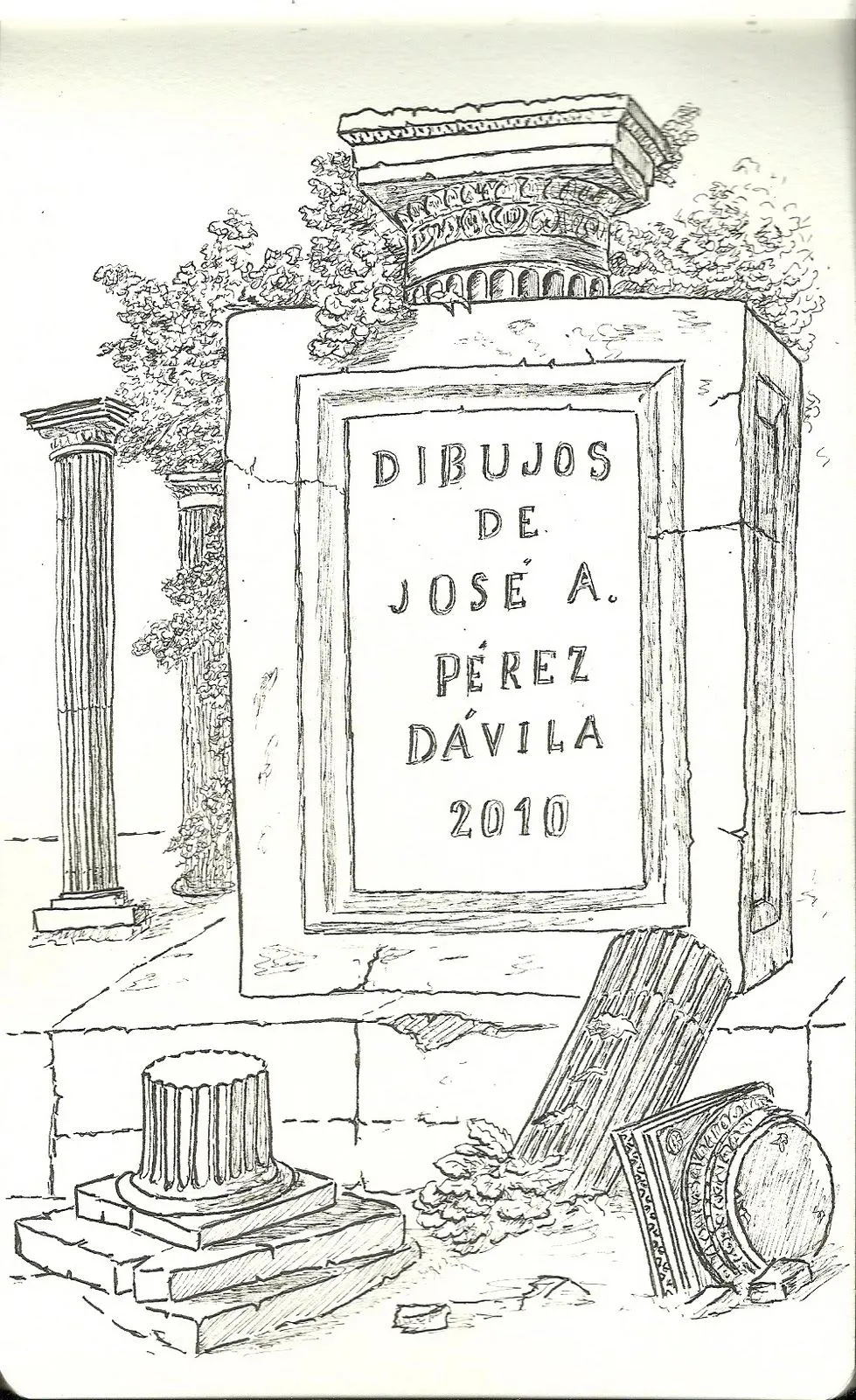 Ladrones de Cuadernos: Portadas de cuadernos de José Peréz Dávila