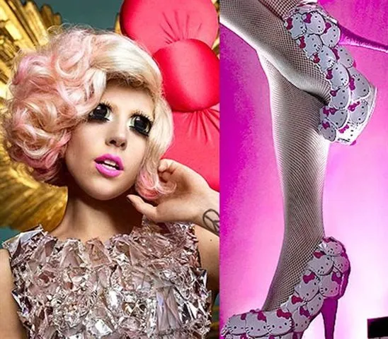 Lady Gaga y Hello Kitty fusionan sus estilos - eju.