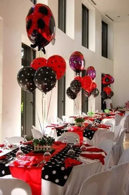 LADYBUG BIRTHDAY PARTY | ideas cumpleaños | Pinterest