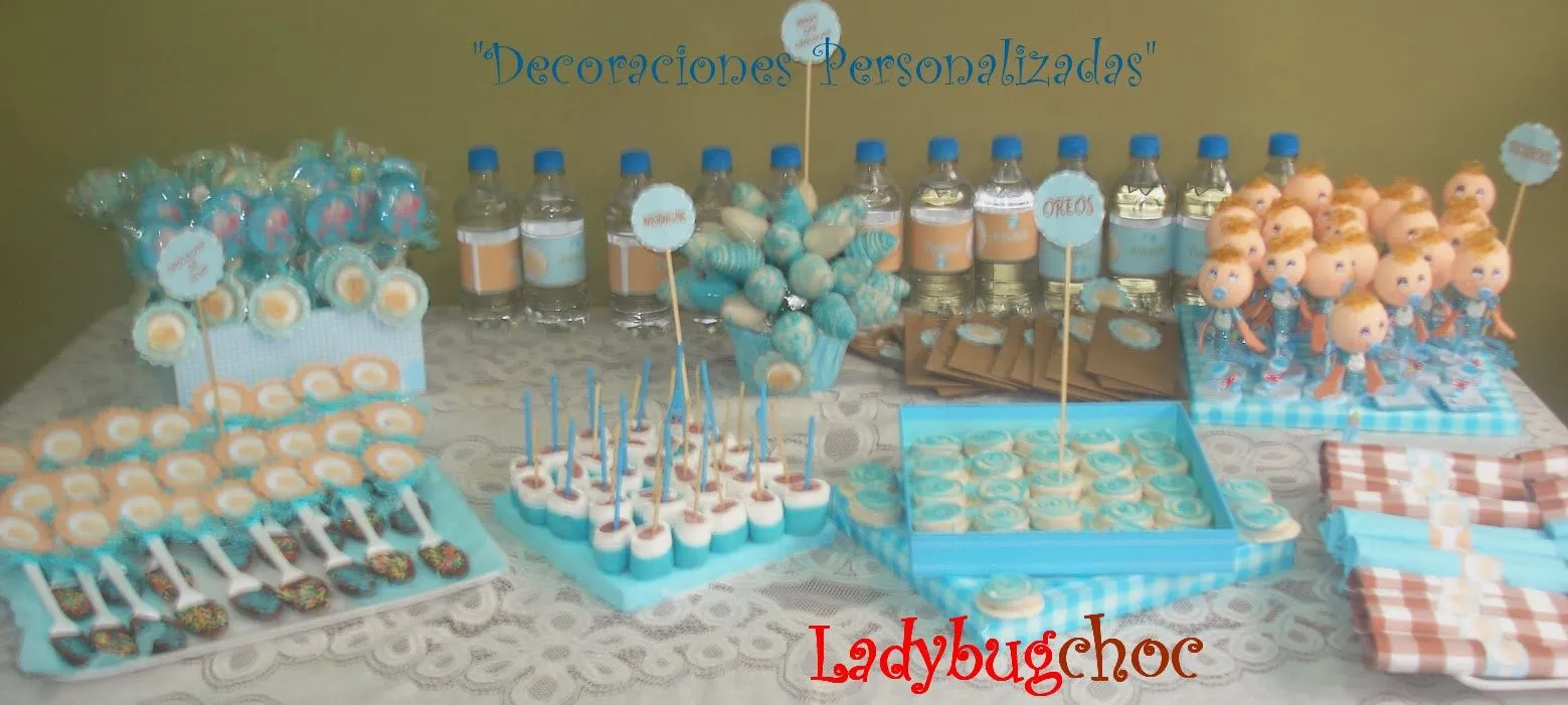 Ladybugchoc!!! : Decoración Baby Shower...