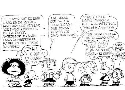 LA.KBZUHELA: RECORDANDO A MAFALDA