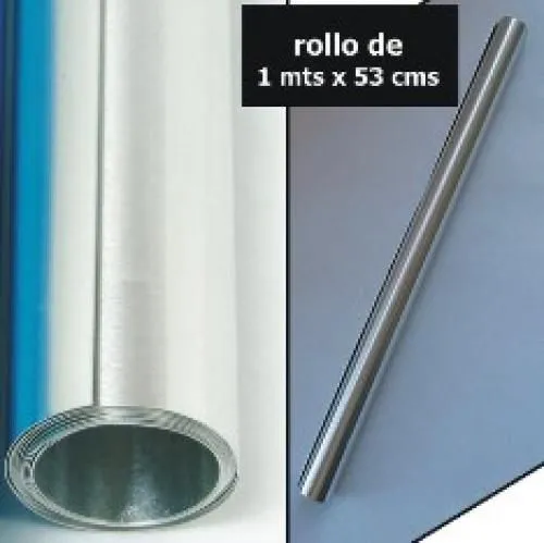 lámina de aluminio para repujado en color plata - clasificados