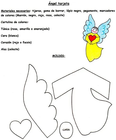 Laminas de La Biblia Para Colorear ,Imprimir y Recortar.: Ángel de ...