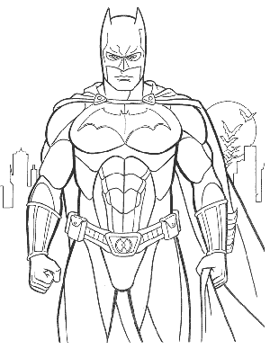 Láminas para Colorear - Coloring Pages: Batman para dibujar pintar ...