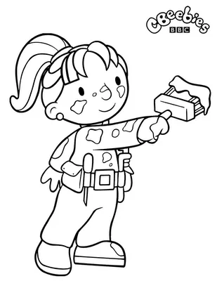 Láminas para Colorear - Coloring Pages: Bob el Constructor para ...