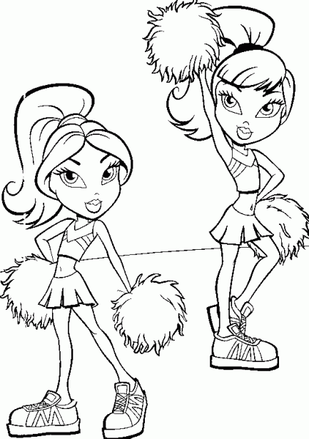 LAMINAS PARA COLOREAR - COLORING PAGES: Bratz para dibujar ...