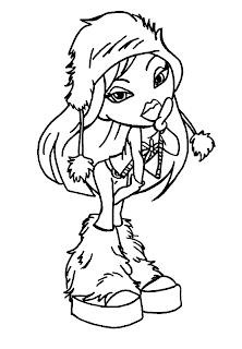 LAMINAS PARA COLOREAR - COLORING PAGES: Bratz para dibujar ...