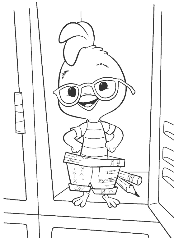 LAMINAS PARA COLOREAR - COLORING PAGES: Chicken Little para ...