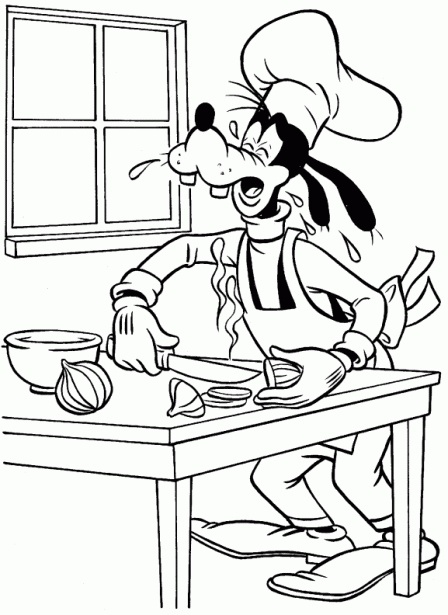 LAMINAS PARA COLOREAR - COLORING PAGES: Goofy Tribilin para ...