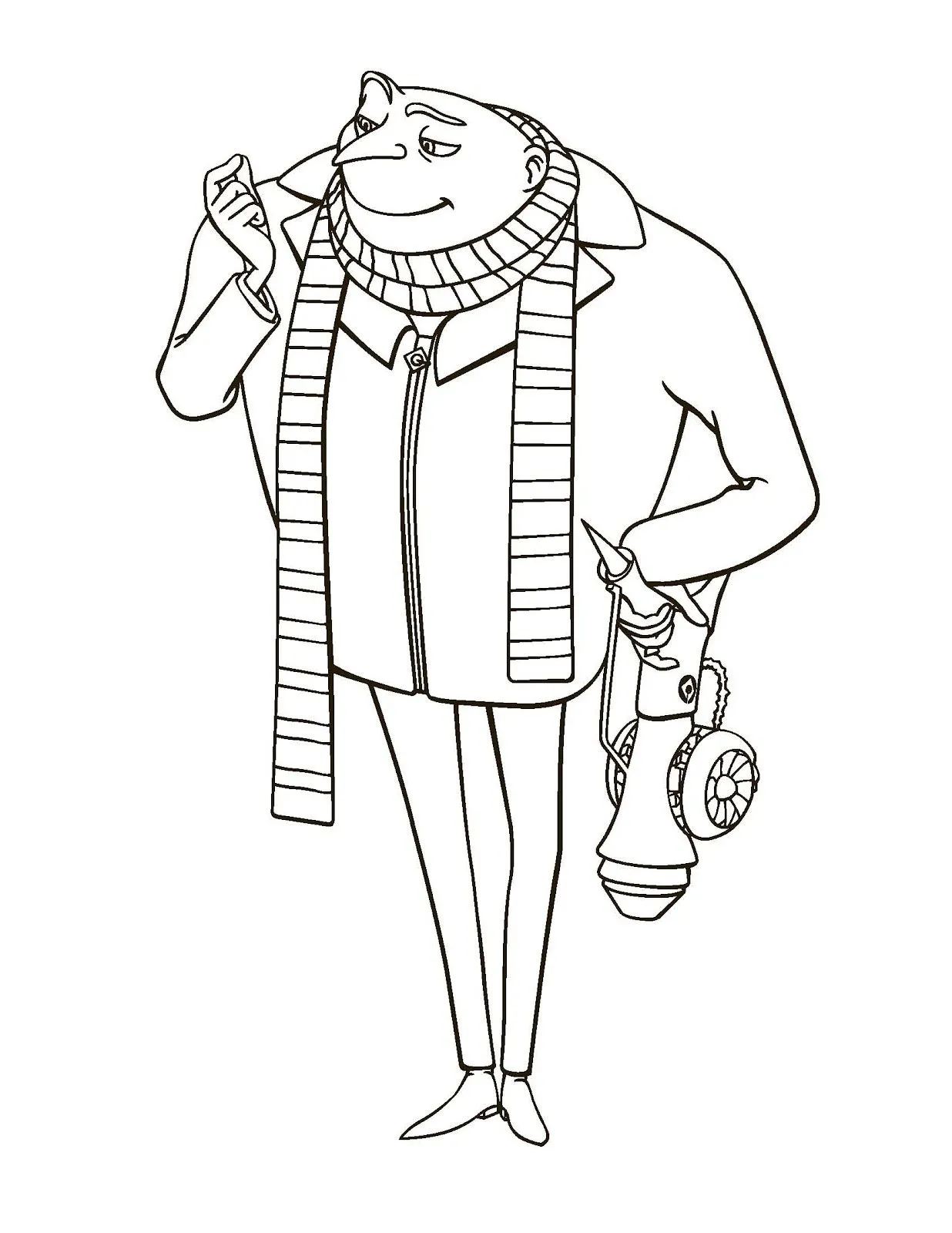 LAMINAS PARA COLOREAR - COLORING PAGES: Gru mi Villano Favorito ...