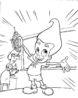 LAMINAS PARA COLOREAR - COLORING PAGES: Jimmy Neutron para dibujar ...