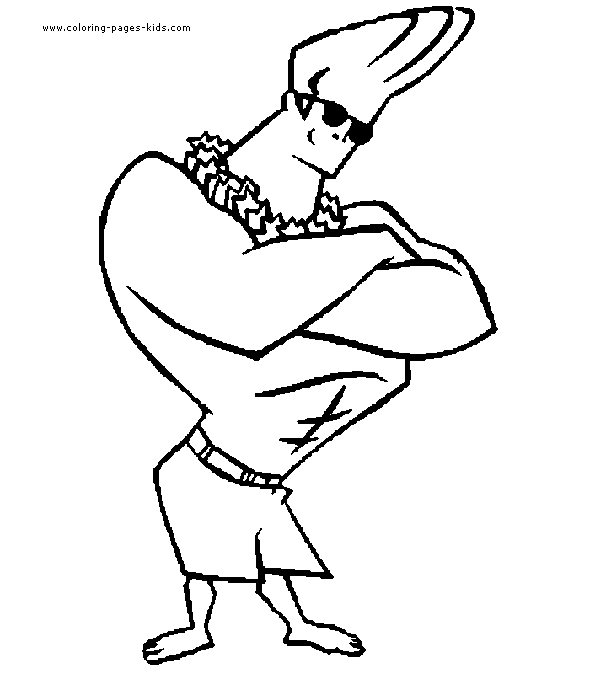 LAMINAS PARA COLOREAR - COLORING PAGES: Johnny Bravo para dibujar ...