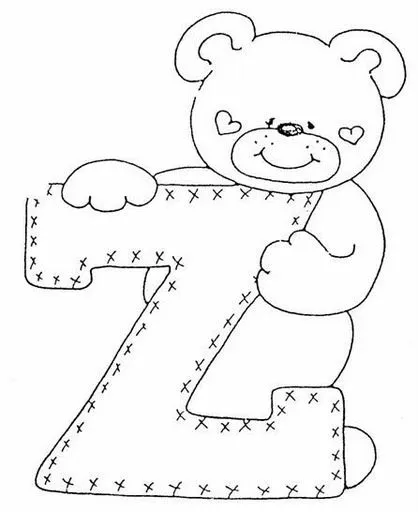 LAMINAS PARA COLOREAR - COLORING PAGES: Letras Infantiles para ...