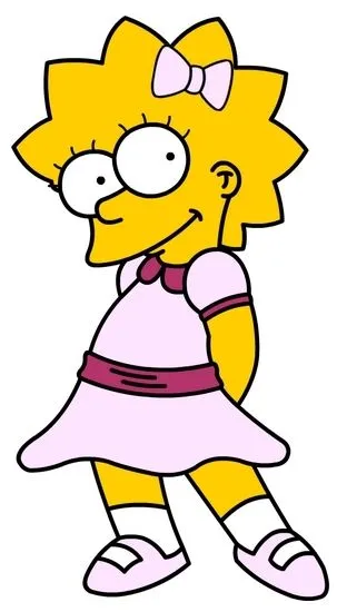 Láminas para Colorear - Coloring Pages: Lisa Simpsons para dibujar ...