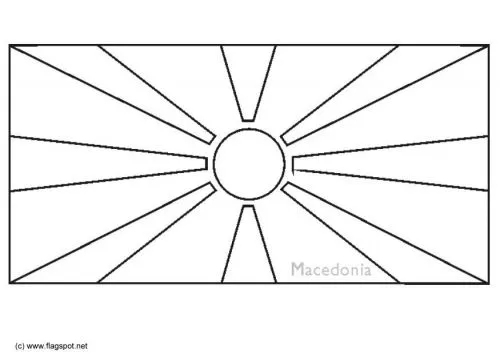 LAMINAS PARA COLOREAR - COLORING PAGES: Mapa y Bandera de ...