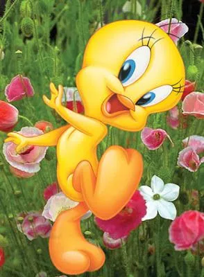 LAMINAS PARA COLOREAR - COLORING PAGES: Piolin-Tweety para dibujar ...