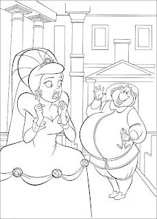 LAMINAS PARA COLOREAR - COLORING PAGES: La Princesa y el Sapo para ...