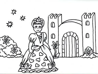 Láminas para Colorear - Coloring Pages: Princesas para dibujar y ...