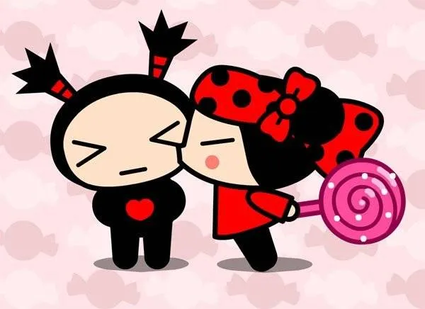 LAMINAS PARA COLOREAR - COLORING PAGES: Pucca para dibujar ...