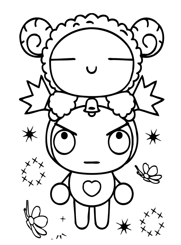 Láminas para Colorear - Coloring Pages: Pucca para dibujar ...