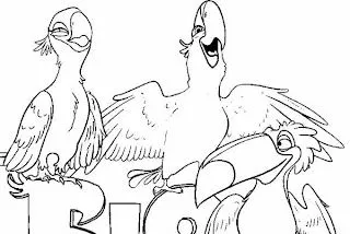 LAMINAS PARA COLOREAR - COLORING PAGES: Rio para colorear ...