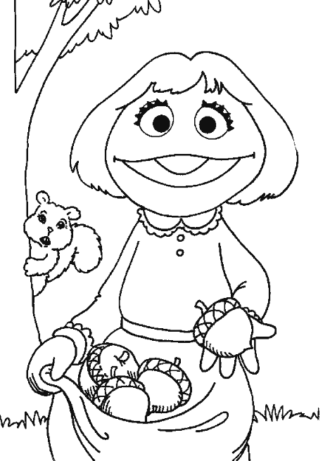 Láminas para Colorear - Coloring Pages: Sesame Street para dibujar ...