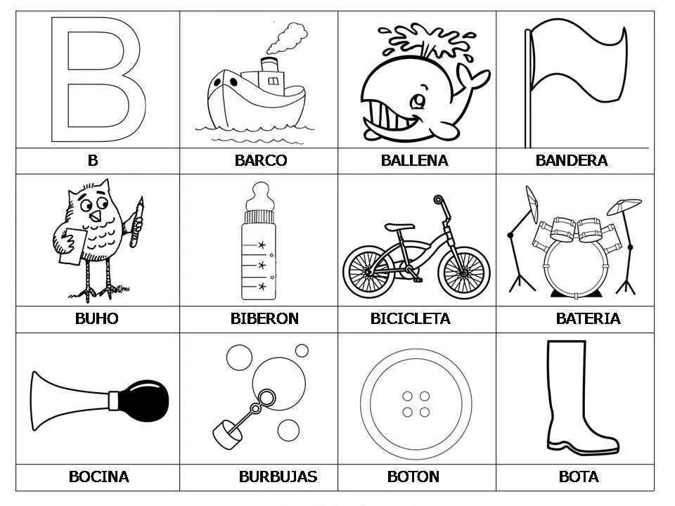 Vocabulario con imágenes para niños. - Taringa!