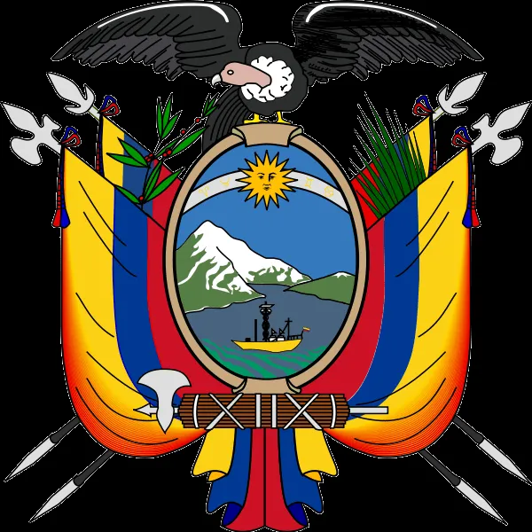 Láminas y Dibujos Didácticos: Escudo Nacional de Ecuador para ...