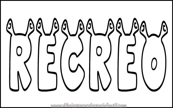 Laminas Escolares para colorear ~ Dibujos para Colorear Infantil