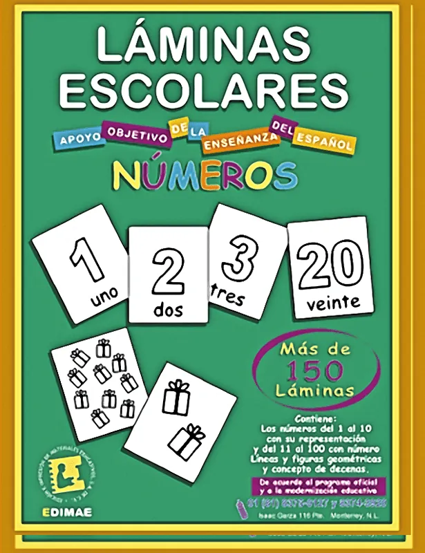 Laminas escolares – Edimae