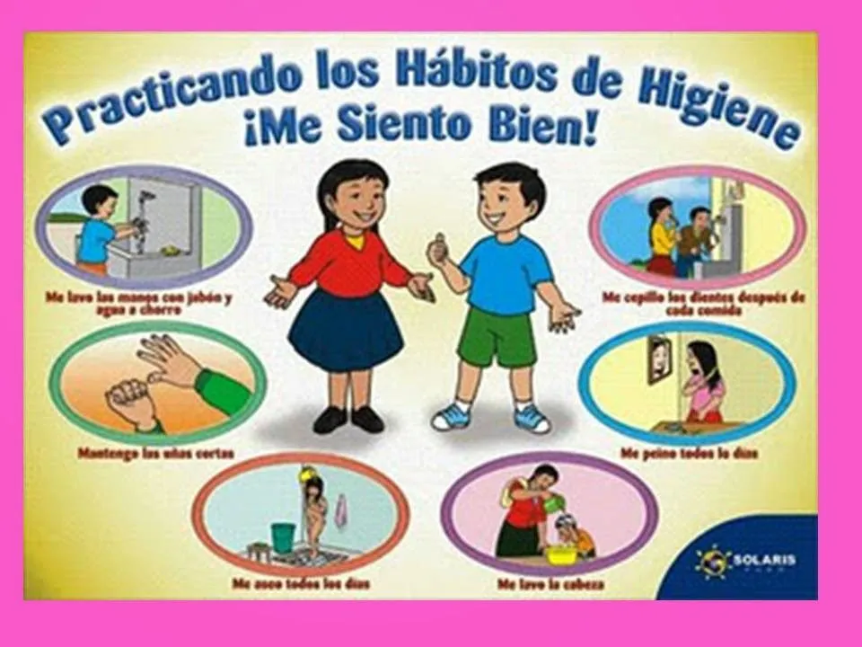 Laminas e imagenes del Aseo Personal en los Niños | Para niños