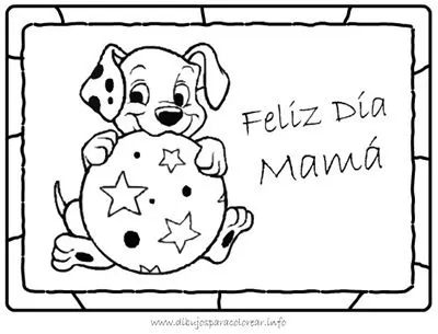 Láminas para Imprimir y Colorear Día de la Madre | Jugar y colorear