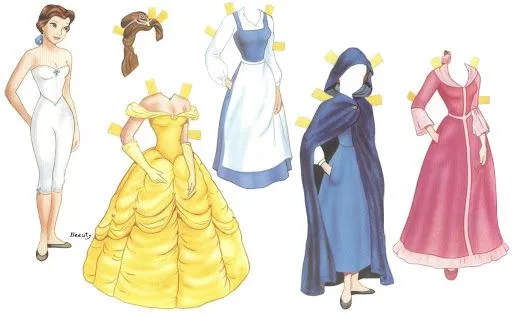 LAMINAS DE RECORTABLES DISNEY